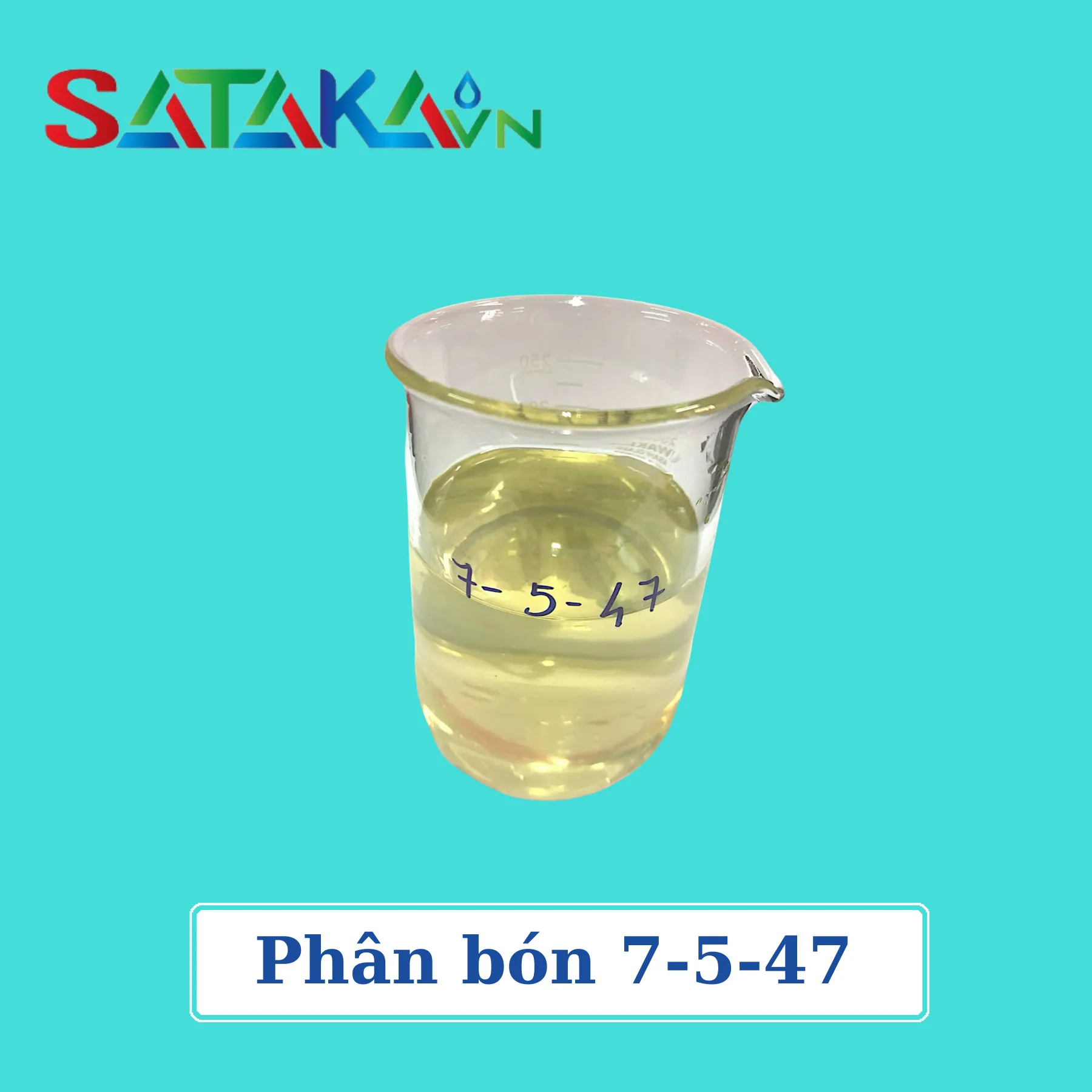 PHÂN BÓN SATAKA 7-5-47 DẠNG NƯỚC