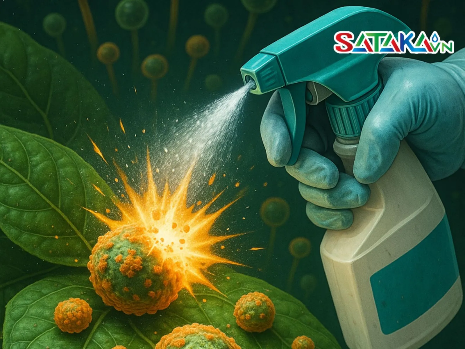 Destroy fungal diseases