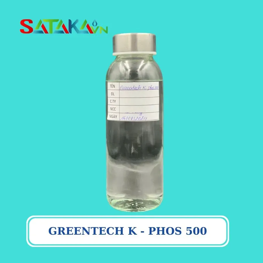 PHÂN BÓN HỖN HỢP PK GREENTECH K-PHOS 500 P205hh: 25%; K20hh: 25%; pHH20: 7; Tỷ trọng 1.4