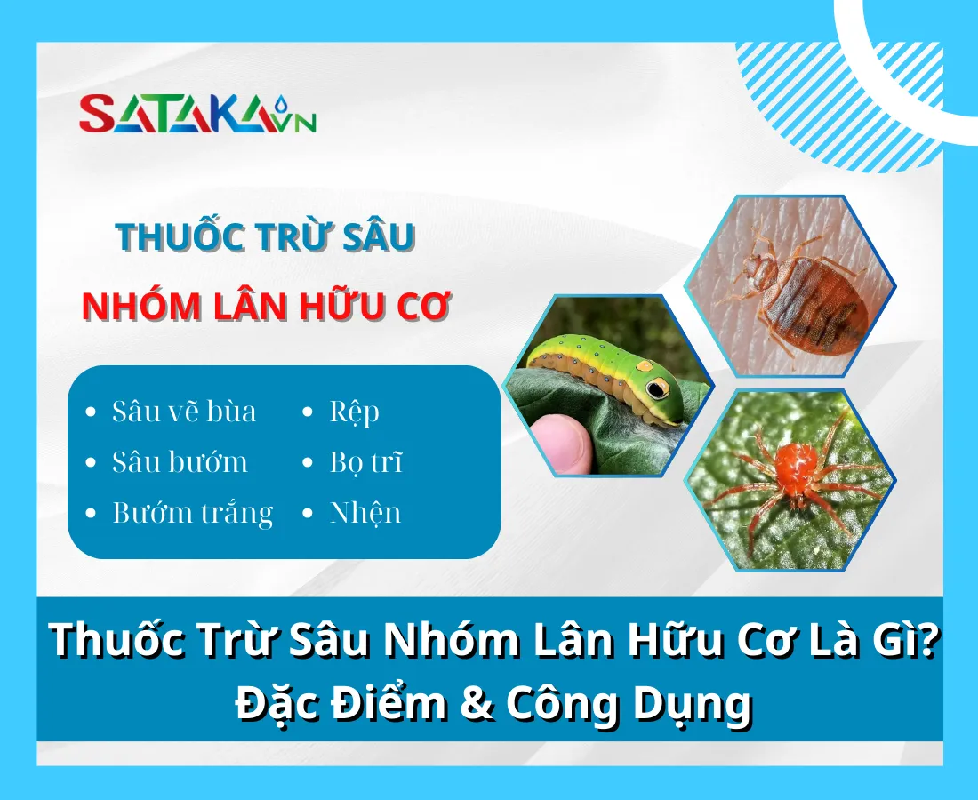 Thuốc Trừ Sâu Nhóm Lân Hữu Cơ Là Gì? Đặc Điểm & Công Dụng