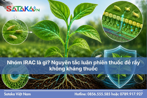 Nhóm IRAC là gì? Nguyên tắc luân phiên thuốc để rầy không kháng thuốc