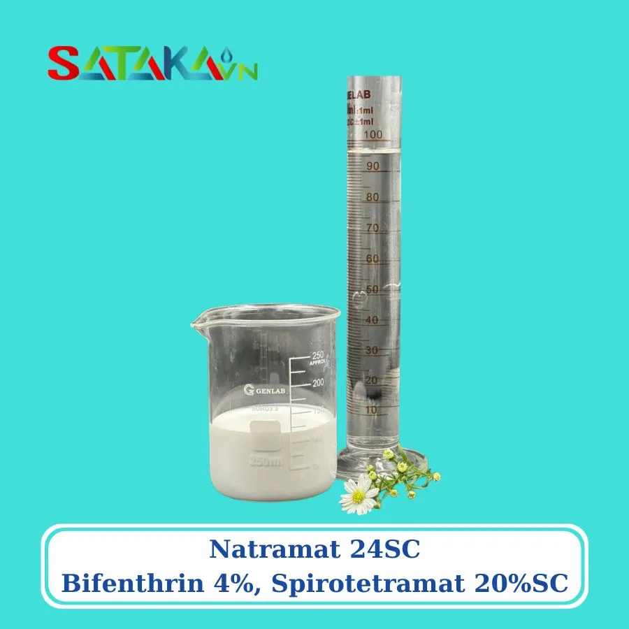 Natramat 24SC Bifenthrin 4%, Spirotetramat 20%SC